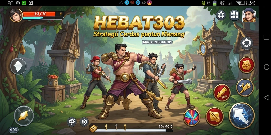 Tampilan gameplay menegangkan dalam HEBAT303 dengan taktik yang mendalam.
