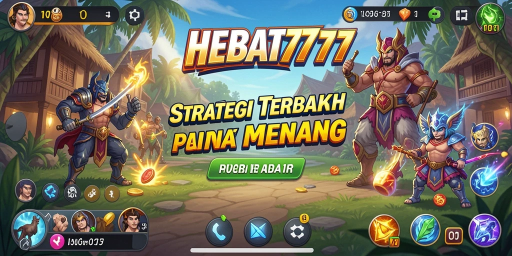 Gameplay <strong>HEBAT777</strong> menantang di arena strategi yang seru.