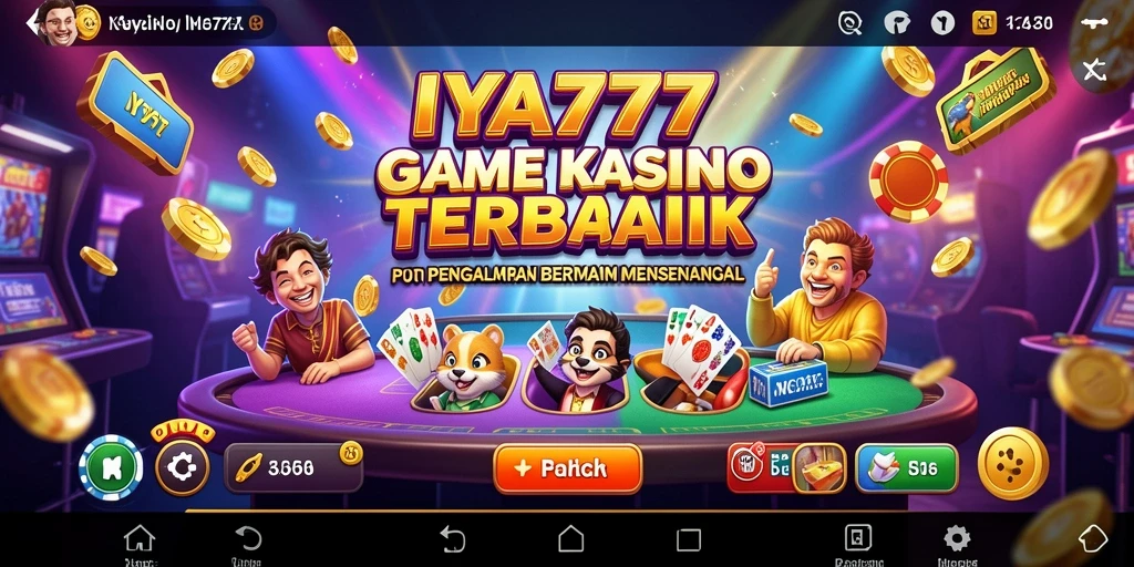 Screenshot gameplay <strong>IYA777</strong> menampilkan suasana Kasino yang mendebarkan.