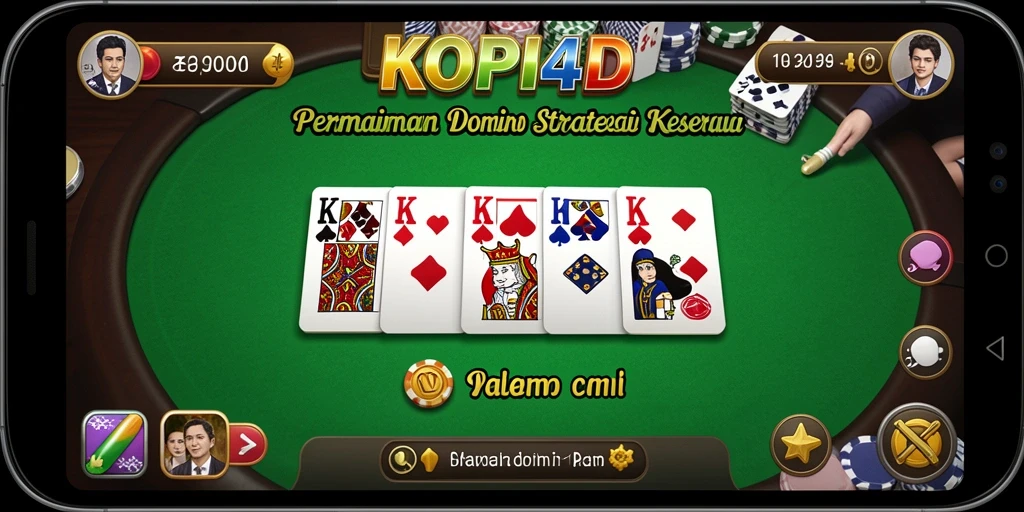 Tampilan gameplay KOPI4D yang menarik dan interaktif.